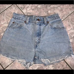 Levi’s Jean Shorts. Relaxed fit, Tapered Leg